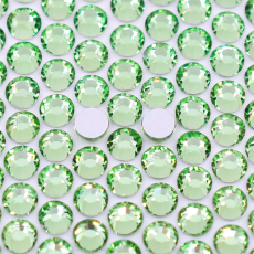Strass Chaton Base Reta (Sem Cola) Supreme Peridot SS16 = 3,8mm