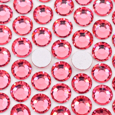Strass Chaton Base Reta (Sem Cola) Supreme Rose SS20 = 4,6mm