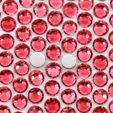 Strass Chaton Base Reta (Sem Cola) Supreme Indian Pink SS16 = 3,8mm