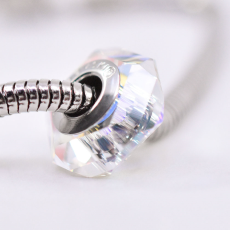 Berloque Swarovski Cristal Aurora Boreal 14mm