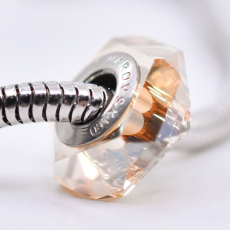Berloque Swarovski Cristal Golden Shadow 14mm