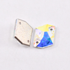 Cosmic para Bordar Supreme Cristal Auroa Boreal 12x9mm