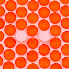 Strass Chaton Base Reta (Sem Cola) Supreme Cristal Neon Orange SS20 = 4,6mm