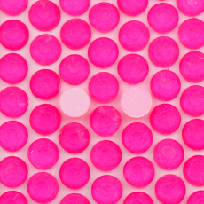 Strass Chaton Base Reta (Sem Cola) Supreme Cristal Neon Pink SS20 = 4,6mm
