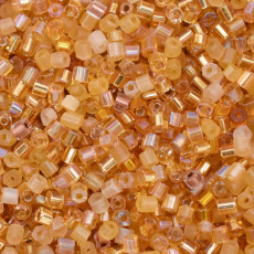 Vidrilho Jablonex Mix Tons Topázio 2x9/0=2,6mm