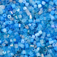 Vidrilho Jablonex Mix Tons Agua Safira 2x9/0=2,6mm