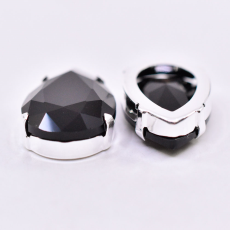 Engrampado Supreme Prateado Gota Jet 30x20mm