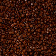 Miçanga Japonesa Miyuki Delica Opaque Cognac Fosco DB2142 11/0 = 1,6mm