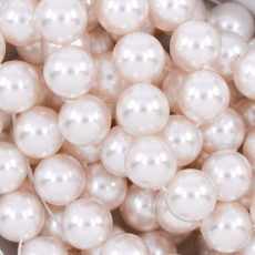 Pérola de Vidro Collection (Premium) Branco 8mm