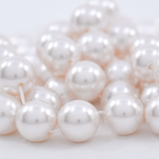 Pérola de Vidro Collection (Premium) Branco 10mm