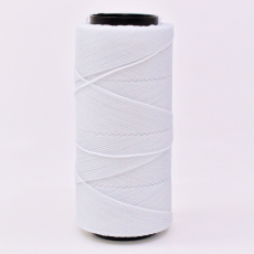 Cordão Encerado Branco 1mm