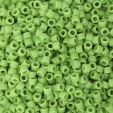 Miçanga Miyuki Delica Pea Green Fosco Mate 11/0 = 1,6mm