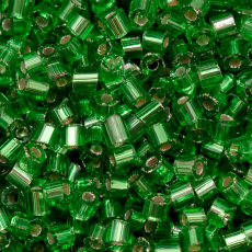 Vidrilho Jablonex Verde Transparente 57100 2x9/0=2,6mm