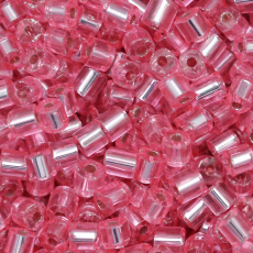 Vidrilho Jablonex Rosa Solgel Dyed Transparente 08275 2x9/0=2,6mm