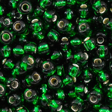 Miçanga Jablonex Verde Transparente 57060 6/0 = 4,1mm