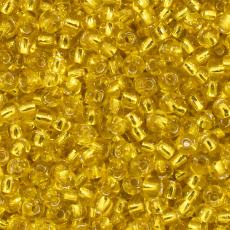 Miçanga Jablonex Amarelo Transparente 87010 9/0 = 2,6mm