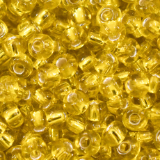 Miçanga Jablonex Amarelo Transparente 87010 5/0 = 4,6mm