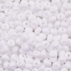 Miçanga Jablonex Branco Fosco 03050 5/0 = 4,6mm