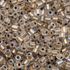 Vidrilho Jablonex Cristal Dourado Lined Aurora Boreal 68506 2x9/0=2,6mm