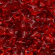 Contas de Murano Cascalho Transparente Vermelho 90080 8x5mm