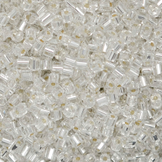 Vidrilho Jablonex Prata Transparente 78102 2x9/0=2,6mm