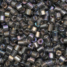 Vidrilho Jablonex Cinza Lined Color Aurora Boreal 47019 2x9/0=2,6mm