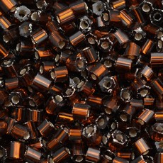 Vidrilho Jablonex Marrom Transparente 17140 2x9/0=2,6mm