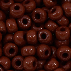 Miçanga Jablonex Marrom Fosco 13600 2/0 = 6,1mm