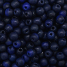 Contas de Porcelana Fosca Azul 33400 3mm
