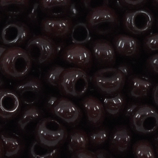 Miçanga Jablonex Marrom Escuro Fosco 13780 2/0 = 6,1mm