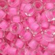 Conta Micangao de Murano Forte Beads Lined Cristal Rosa 44875 9mm