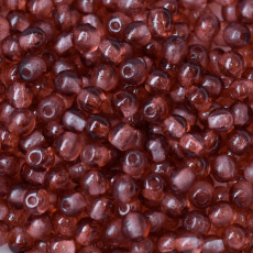 Contas de Porcelana Gemstones Cristal Coral 2036 4mm