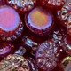 Contas de Murano Flor Pastilha Vermelho Irisado Lustroso 90080 14mm