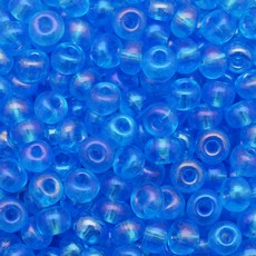 Micanga Jablonex Azul Turquesa Transparente T Aurora Boreal 61150 50  4,6mm