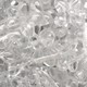 Contas de Murano Margarida Transparente Cristal 00030 12x14mm