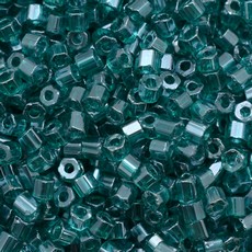 Vidrilho Jablonex Verde Transparente T Lustroso 56710 2x9/0=2,6mm