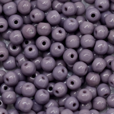 Contas de Porcelana Fosca Lilás 23030 3mm