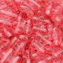 Contas de Murano Margarida Transparente Rosa 6782 12x14mm