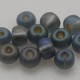 Micanga Jablonex Cinza Lined Color Aurora Boreal Mat 47019 60  4,1mm