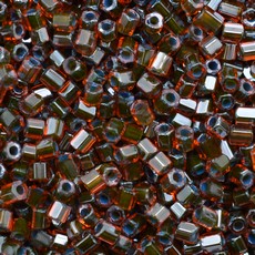 Vidrilhos Jablonex Laranja Azul Lined Color 91004 2x9/0=2,6mm